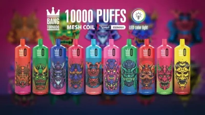Wholesale I Vape Rechargeable Disposable E Cigarette Elf Bang 10000 Puffs Vs Tornado 9000 Puffs Vape
