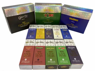 Disposable E Cigarette Big Chief 1.0ml Empty Vape 280mAh Rechargeable Battery