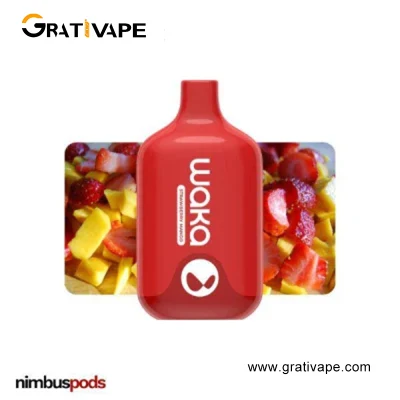 12 Flavors Juice Head Bars Electric Cigarette Disposable Vape Waka 6000 Puffs