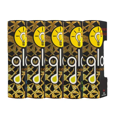 0.8ml Glo Vape Cartridge Atomizer Carts Manufacturer Pyrex Tank 510 Vaporizer Ceramic Coil Glo Oil Carts