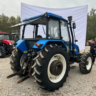 New Holland Used Tractor with High Cost-Effectiveness 80HP 4WD Tractor for Heavy Duty
