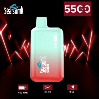 Vaporizers Wholesale OEM 100% Original Square Box Shape Vape Pen Mini 5000puffs Disposable E-Cigarettes