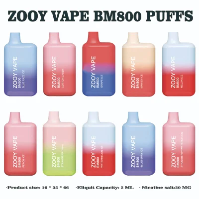Custom Brand Zbood 12000/15000/16000 Cool Mint Mechanical Mods Nicosta Salts Stick Ezigarette Zooy Mini Bar 800 Puff Dispsoable Vape