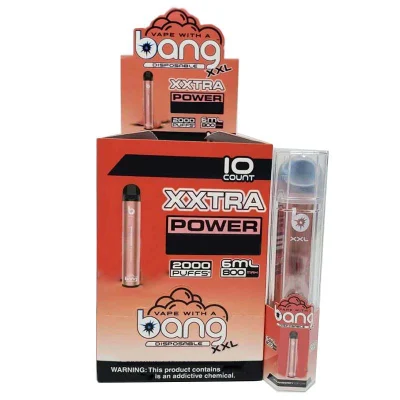 Bang XXL 2000 Puffs Electronic Cigarette Vape Disposable E-CIGS