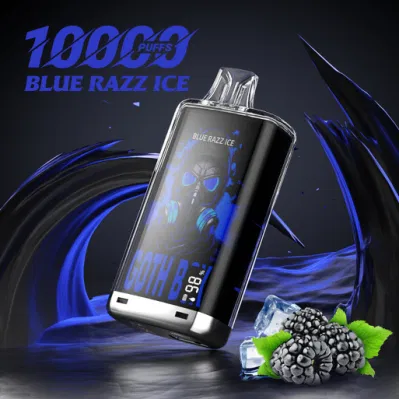 New Fashion Goth Bar 10000 Puffs LED Hookah Juice E Cigarette E Cig Tornado E Liquid Vape