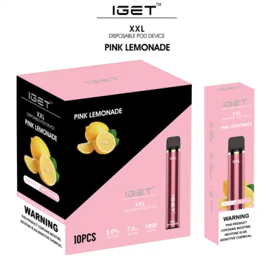 Good Taste Ecig Disposable Vape Pen Iget XXL Vape