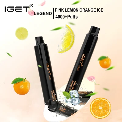 Best Seller for Iget Legend Electronic Cigarette 4000 Puffs Passion Fruit Vs Iget Legend Pod Vape