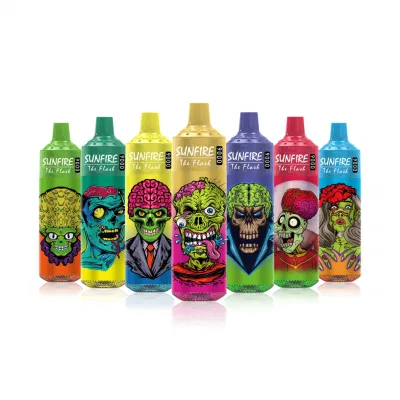 Shenzhen E Cigarette 9000 Puffs Disposable RGB 18ml Prefilled 850mAh Rechargeable Vape Device Leakproof Design Vapor 20mg 30mg 50mg R&M Tornado