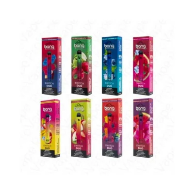 E-Cigarette Bang XXL Swtich Duo 2500 Puffs Disposable Electronic Cigarette Kit Double Flavors 7ml Vape
