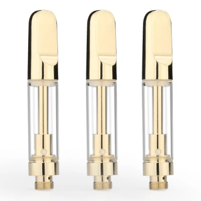 Custom Logo Ceramic Coil Atomizer 510 Empty Pen 1ml and 0.5ml Vape Cartridge Full Glass Vape Pen Cartridge