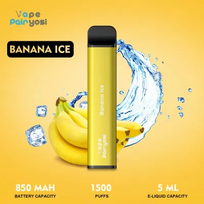 Hot Sale Square Disposable Vape with 1600 Puff 6.0ml Nic Salt E-Liquid