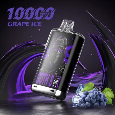 New Fashion Goth Bar 10000 Puffs LED Hookah Juice E Cigarette E Cig Tornado E Liquid Vape