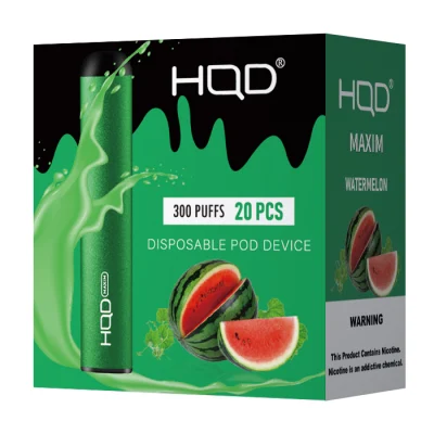 300 Puffs Disposable Vape Kit Maxim with Only 7mm Thickness in Watermelon Flavors