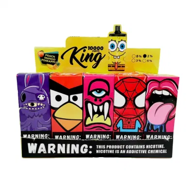 Good Taste Rechargeable Vape Pen 650 mAh Battery 10000 Puffs Mr Smog King Vaal E Liquid Wotofu Ultra