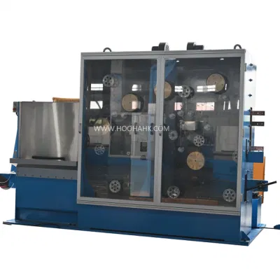 Skin-Foam-Skin CAT6A-8 LAN Cable Making Machine Physical Foaming Insulation Machine