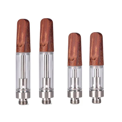 Custom Logo Ceramic Coil Atomizer 510 Empty Pen 1ml and 0.5ml Vape Cartridge Full Glass Vape Pen Cartridge