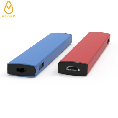 Makeon Bar Disposable Vape Pen Rechargeable Battery with Charging Port Cigarette for Oil Cartridges Vape Atomizer OEM Custom Brand Logo