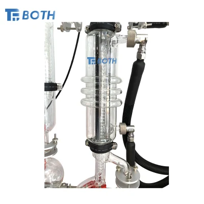 High Quality New 6 Inch Wiped Film Distillation Hemp Oil Vacuum Extraction Short Path Molecular Distillation System