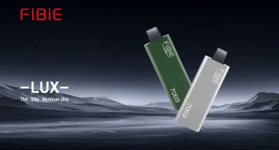Fibie Lux Wholesales Price Rechargeable Disposable Vape 7000 Puff 7K Puffs Mesh Coil 10ml Vaporizer Pod Strawberry Kiwi Flavour