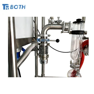 High Quality New 6 Inch Wiped Film Distillation Hemp Oil Vacuum Extraction Short Path Molecular Distillation System