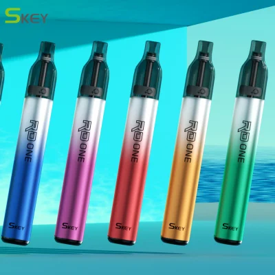 Wholesale OEM Custom Rechargeable Disposable E Cig Vaper Vapor Vaporizer Skey Rd One with Transparent Pod Mesh Coil Refillable Empty I Vape Pen