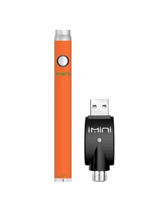 China Supplier Authentic Imini Avv 380mAh Variable Voltage Battery E Cigarette 510 Thread for Thick Oil Vape Cartridges 3.3-4.8V for Vapor Vapers Carts USA