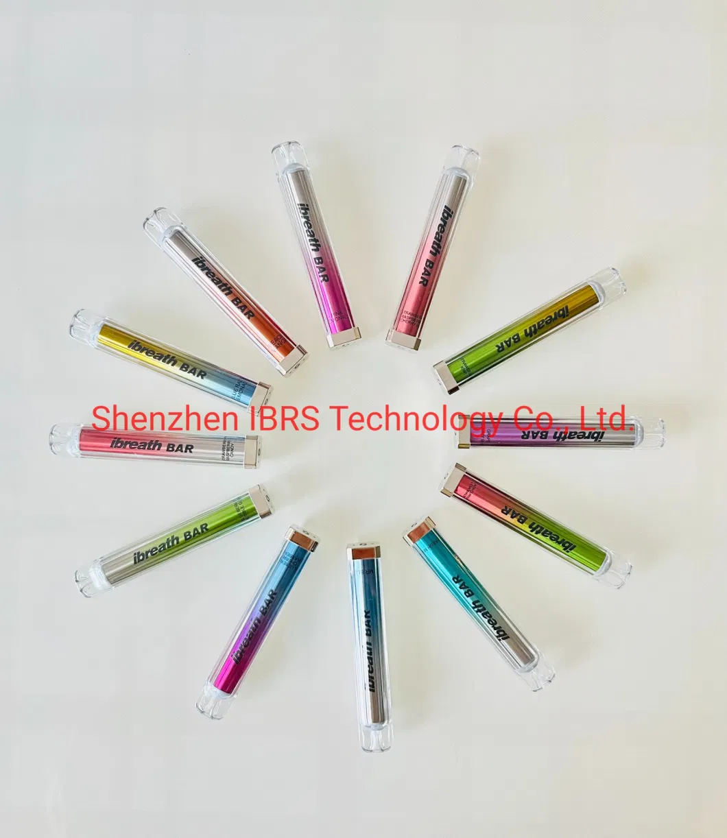 Hottest Selling OEM ODM Mesh Coil 600puffs Tpd Flavors Crystal Disposable Vape Bar with 2ml Ejuice