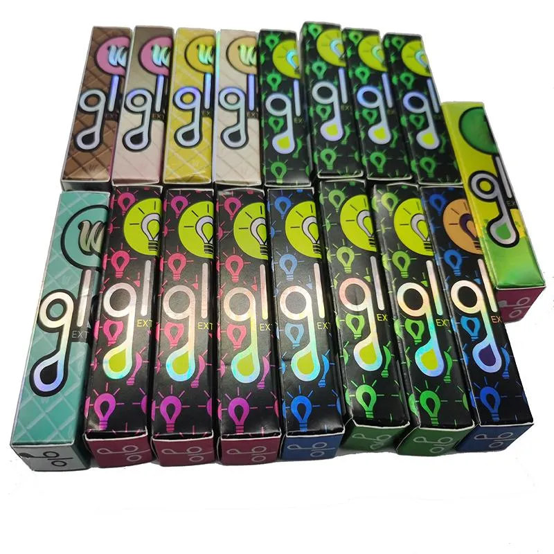 0.8ml Glo Vape Cartridge Atomizer Carts Manufacturer Pyrex Tank 510 Vaporizer Ceramic Coil Glo Oil Carts