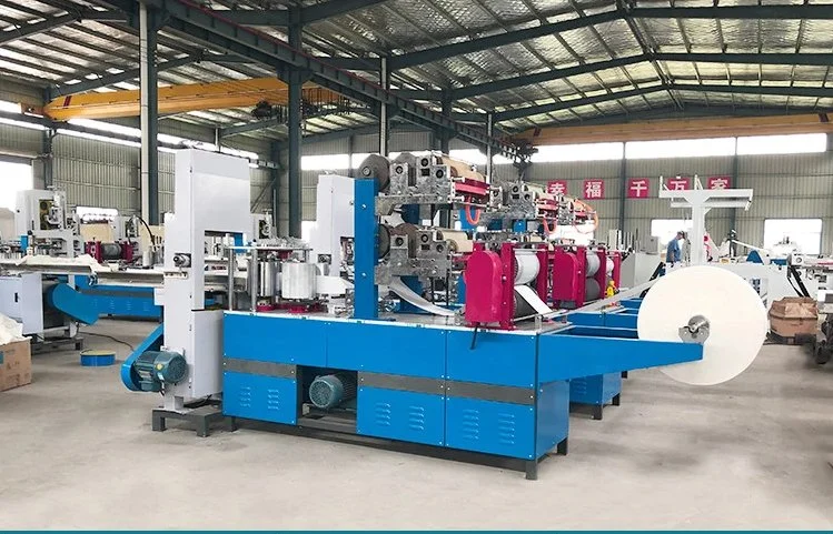 1000kg-3500kg Steel Roller Serviette Fold Cigarette Rolling Paper Making Tissue Machine in China