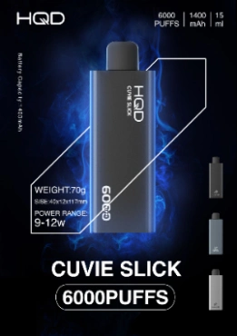 Ultra Thin Amazing Lemon Mint Best Taste Cuvie Slick Hqd Vape