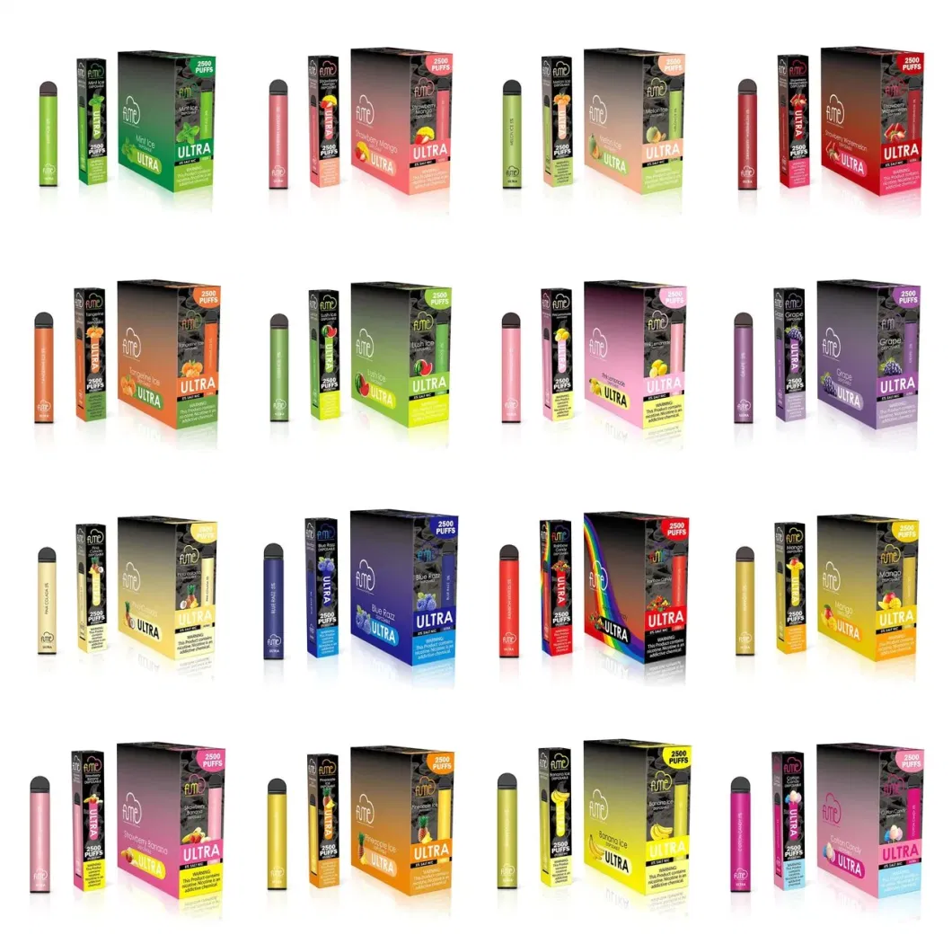 Wholesale Disposable E Cigarette Fume Ultra 2500 Puffs Smooth Taste