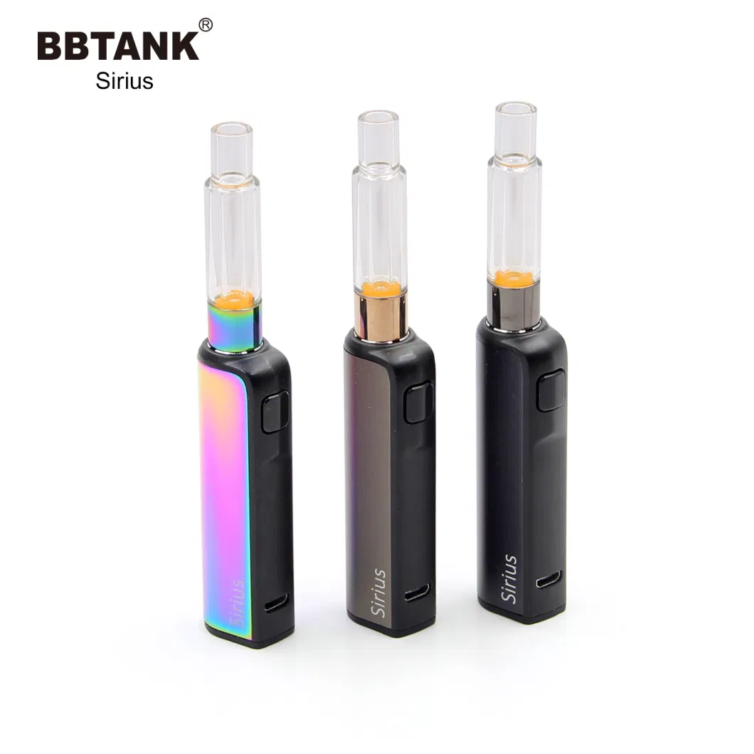 Vape Battery for Cartridges 510 Thread with 3 Different Voltage Settings Tank Rechargeable Battery 530mAh Battery