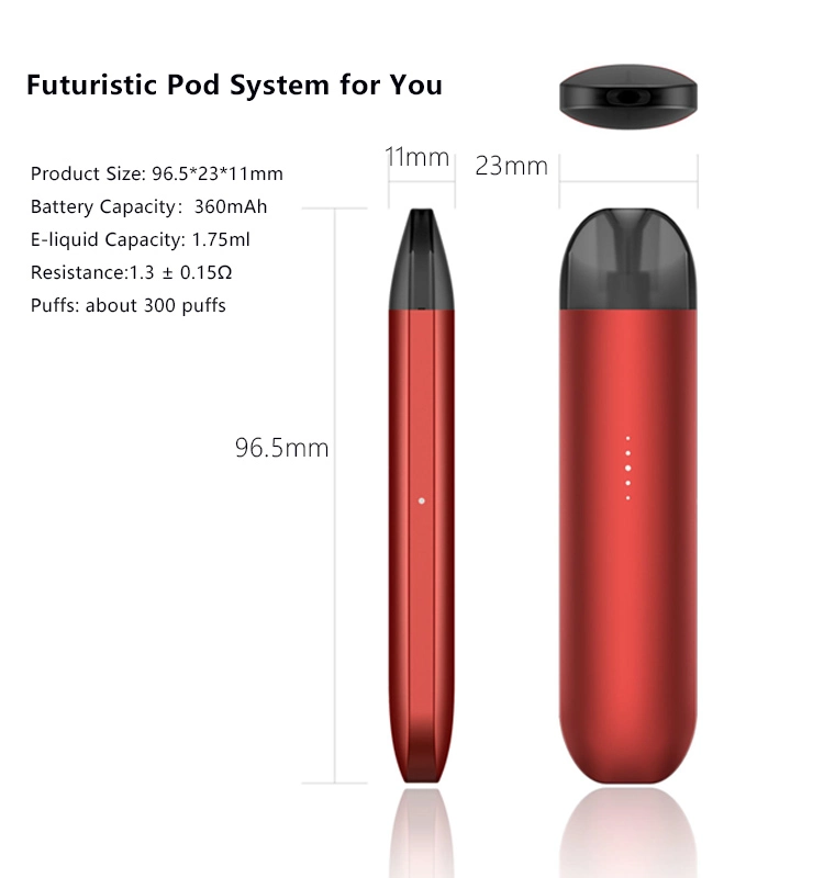 Juul Pod Style Vape Pen Electronic Cigarette Vaporizer Pod System Pen E Cigarette Kit