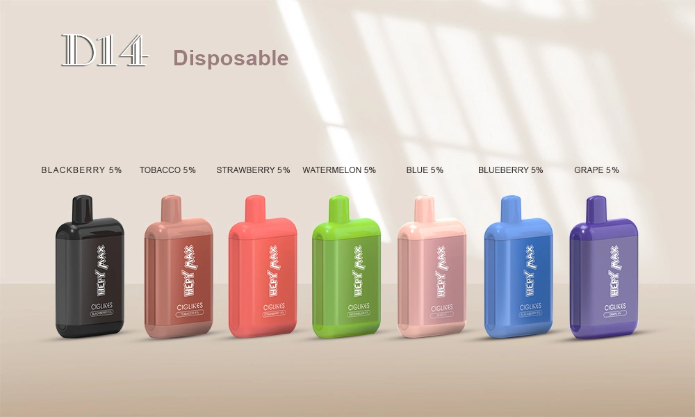 2022 Hot Sale OEM Brand Hepy Bar 3000+ Puffs E-Cigarette Disposable Vape Pod Vapes 2500 Disposible