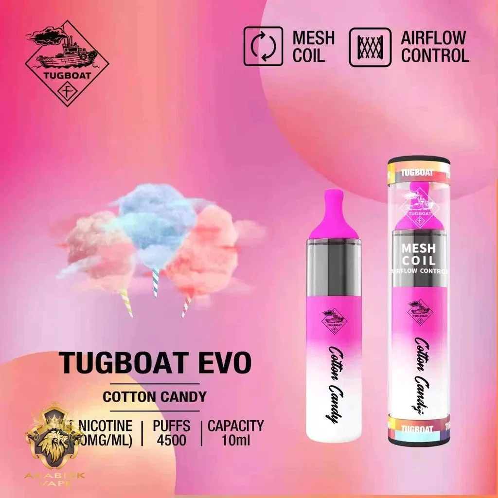 Tugboat Ultra 6000 4500 Best Selling Different Flavors Type-C Rechargeable Disposable Vape