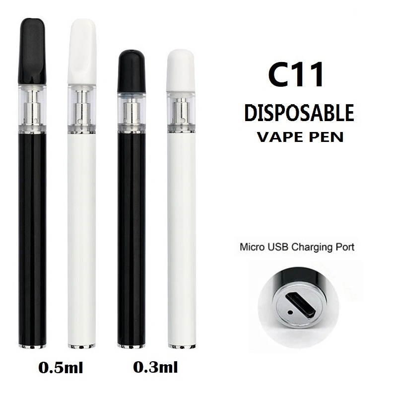 Imini 1ml 2ml Disposable Vape Pen 3ml 4ml Empty Vapes for Thick Oil Vape Oil Distil Smoking Vape Th C D8 D9 Empty Vape Atomizer Vaporizer Pen Customized Logo