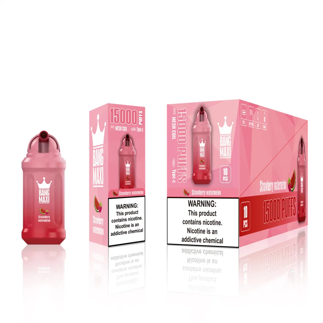 Bang Maxi 15000 Puffs Rechargeable Disposable Vape Better Than Bang King