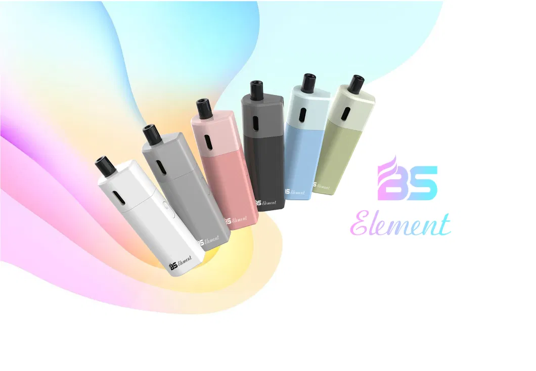 Wholesale Vape E-Liquid Refill Vaptio Avocado Baby Kit with 22 W Electronic Cigarette Mod BS Element Vape Pod Kit, Empty Vape 2 Ml Cartridge Tank