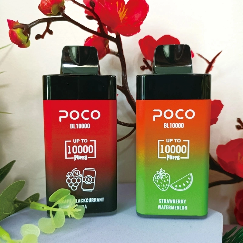 EU / USA Warehouse Original Poco Bl10000 Puffs Disposable Electronic Cigarette Vape with 20ml E-Jiuce 15 Flaovrs