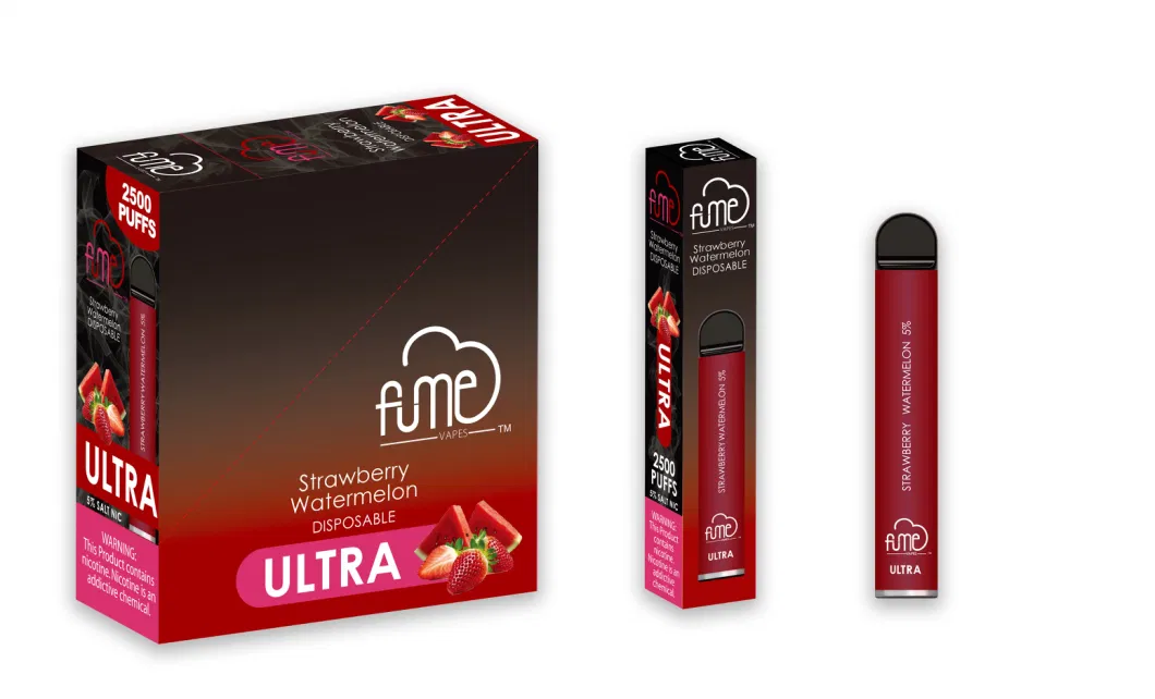 Wholesale Fume Ultra Disposable Vape Device 5% Nicotine 2500 Puffs with Different Flavors