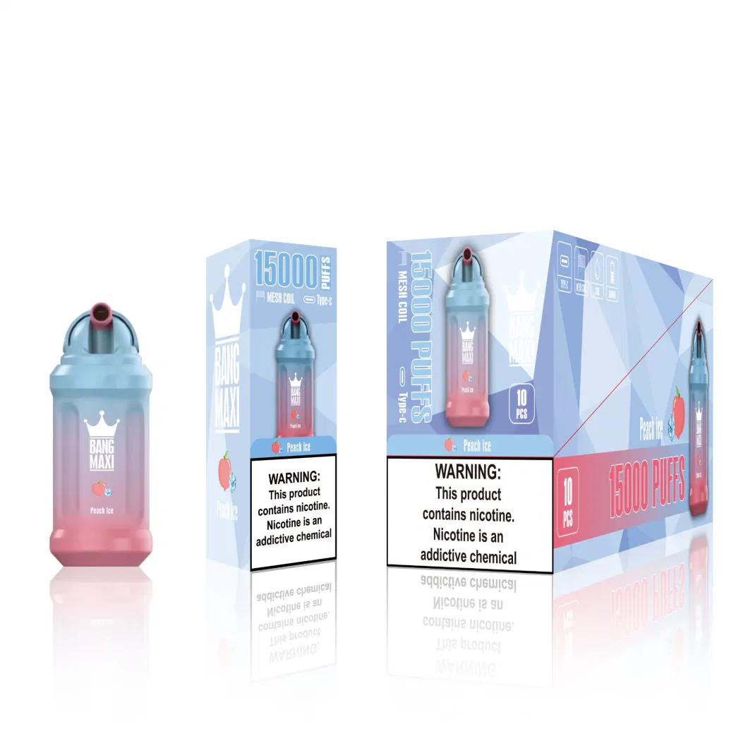 Hot Bang Maxi 15000 Puffs Rechargeable Disposable E-Cigarette Vape