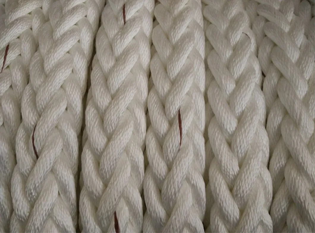 PP/PE Polypropylene Tugboat Hmpe Hemp Metallic Hollow Core 12mm UHMWPE Plastic Factory Twisted Cotton Telstra Safety Towing Synthetic Winch HDPE Rope