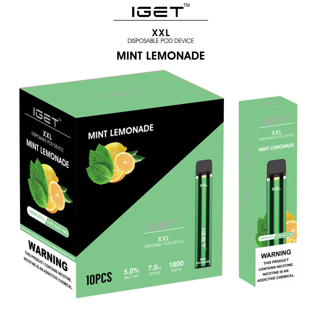 Good Taste Ecig Disposable Vape Pen Iget XXL Vape