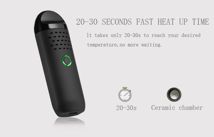 Factory Selling 1000mAh Battery Vape Dry Herb Pod Health Electric Smoking