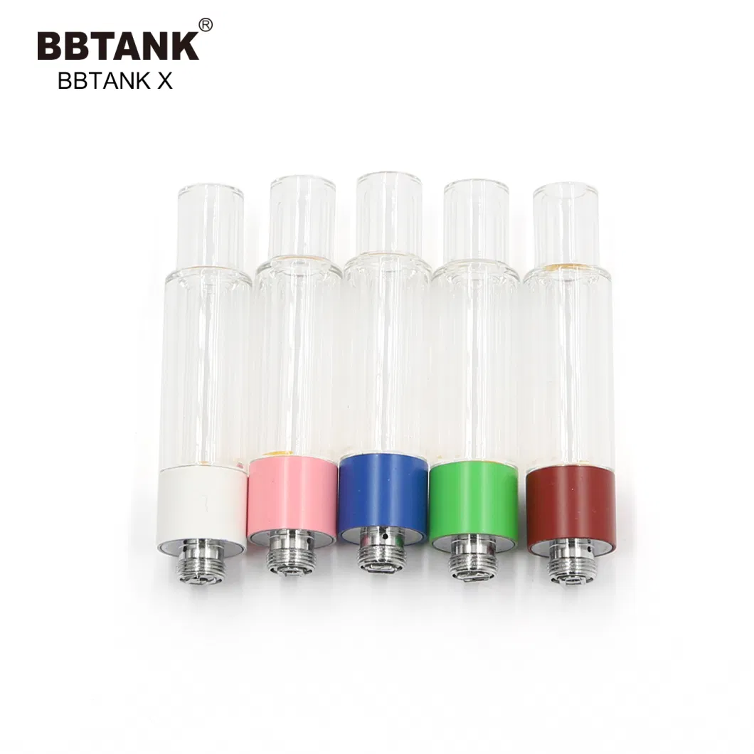 Bbtank X Full Glass Cartridge 0.5/1/2/3 Ml Glass Atomizer Cartridge 510 Thread