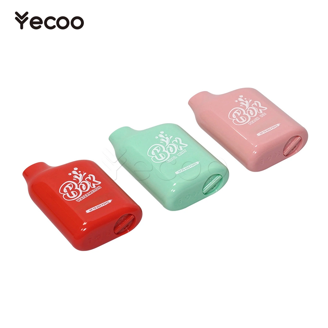 Yecoo Blu Electronic Cigarette Factory Dry Herb Vape China D132 800 Puffs Disposable E Cigarette
