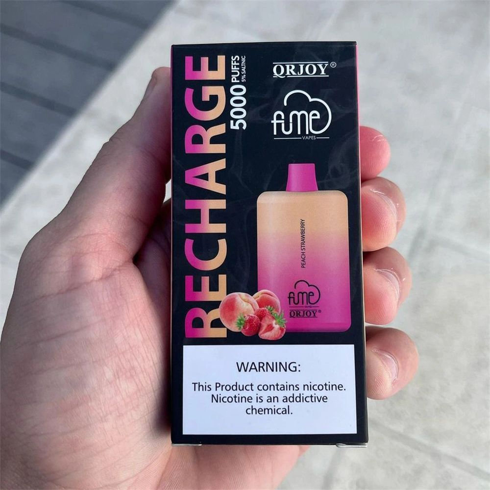 New Arrival Fume 5000 5000puffs 5K Puff Puffs E Shisha 12ml Mesh Coil Recharge Disposable Vape E CIGS Starter Kit Vaporizers Vapers Strawberry Kiwi Pod