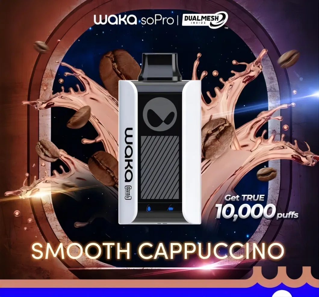 Waka Sopro PA 10000 Puffs Best Price Disposable Rechargeable Battery Electronic Cigarette Portable Vape