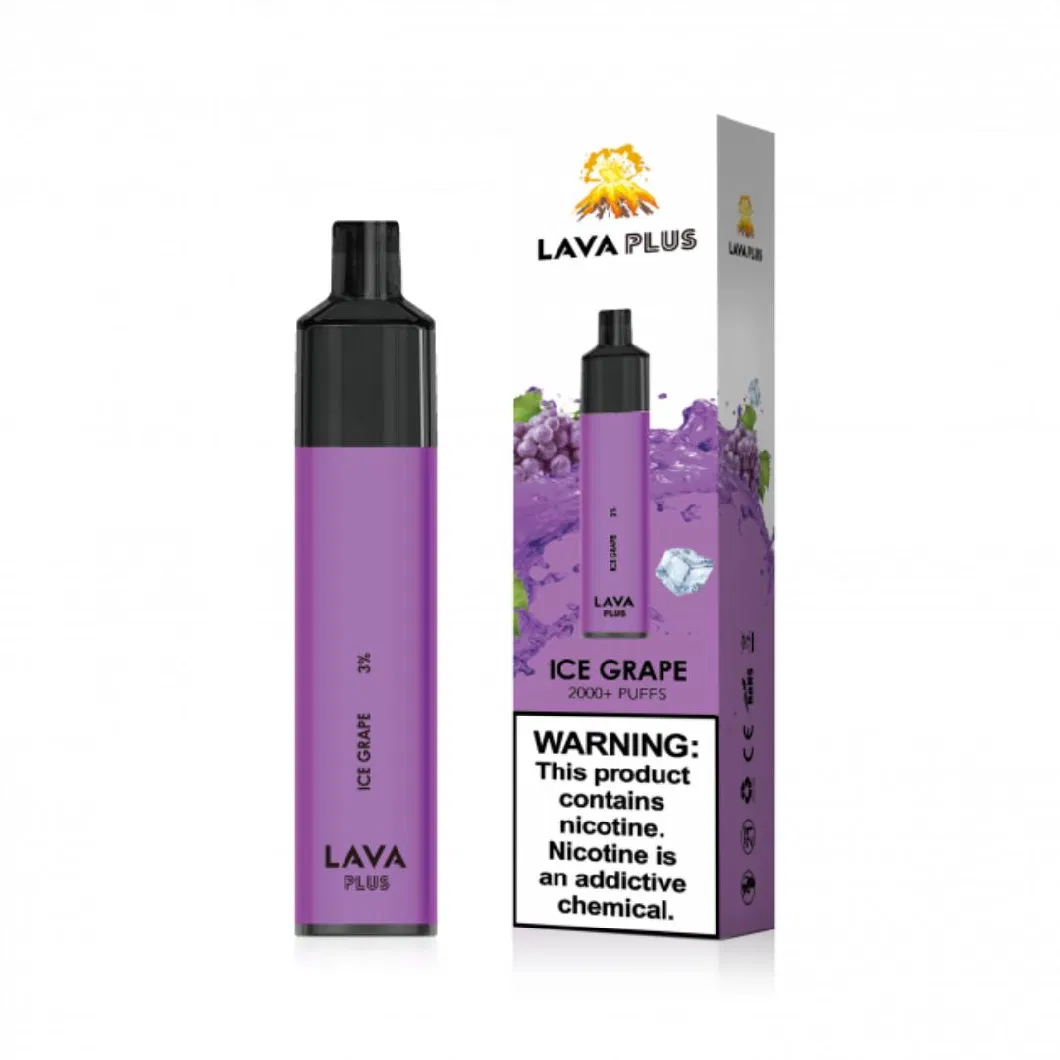 Lava Plus Disposable 2000 Puffs Vape Pens with 12 Flavors