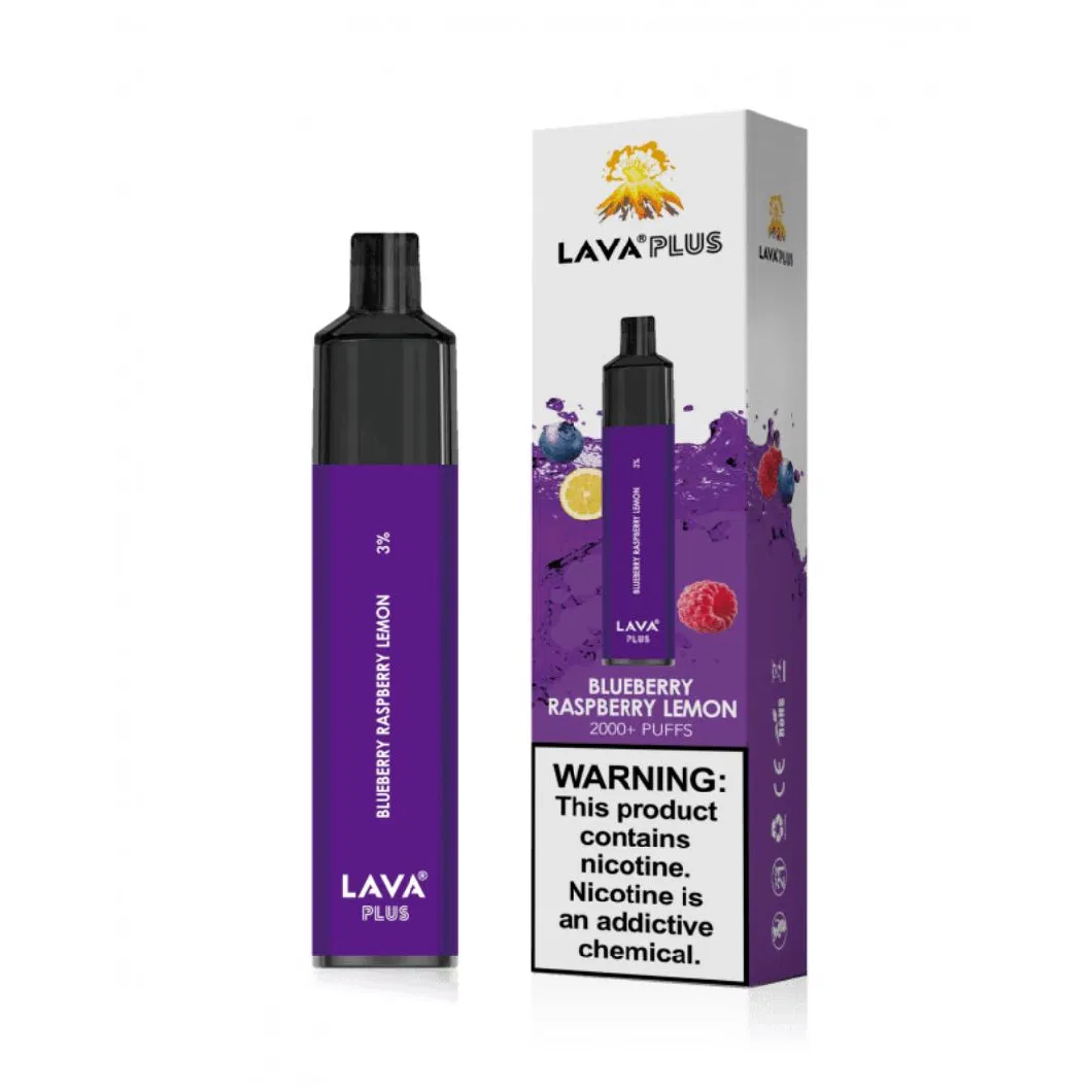 Lava Plus Disposable 2000 Puffs Vape Pens with 12 Flavors